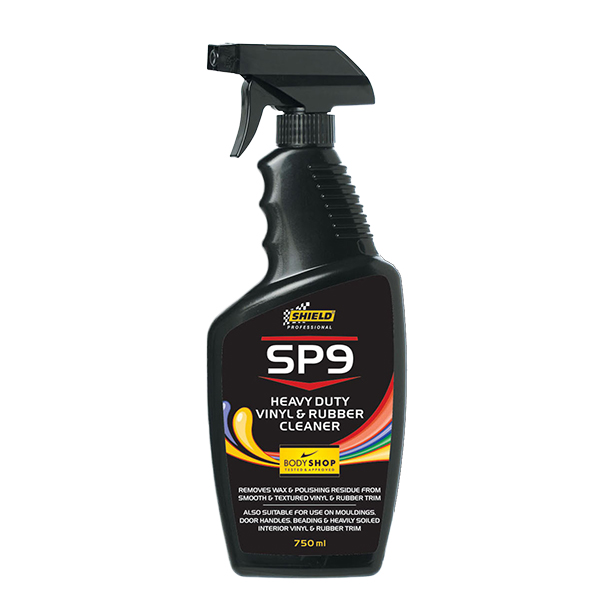 Shield Pro – SP9  Heavy Duty Vinyl & Rubber Cleaner (750ml)