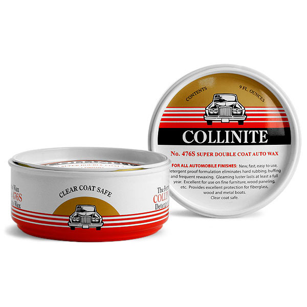 Collinite Super DoubleCoat Auto Wax #476s (9oz)