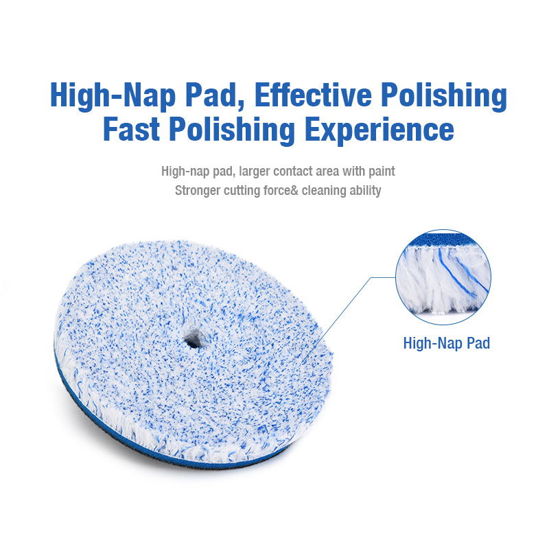 Shine Mate – T100 Microfiber Pad (130mm)
