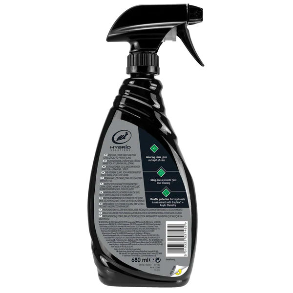 Turtle Wax - Hybrid Solution Graphene Acrylic Tire Shine Spray Coating