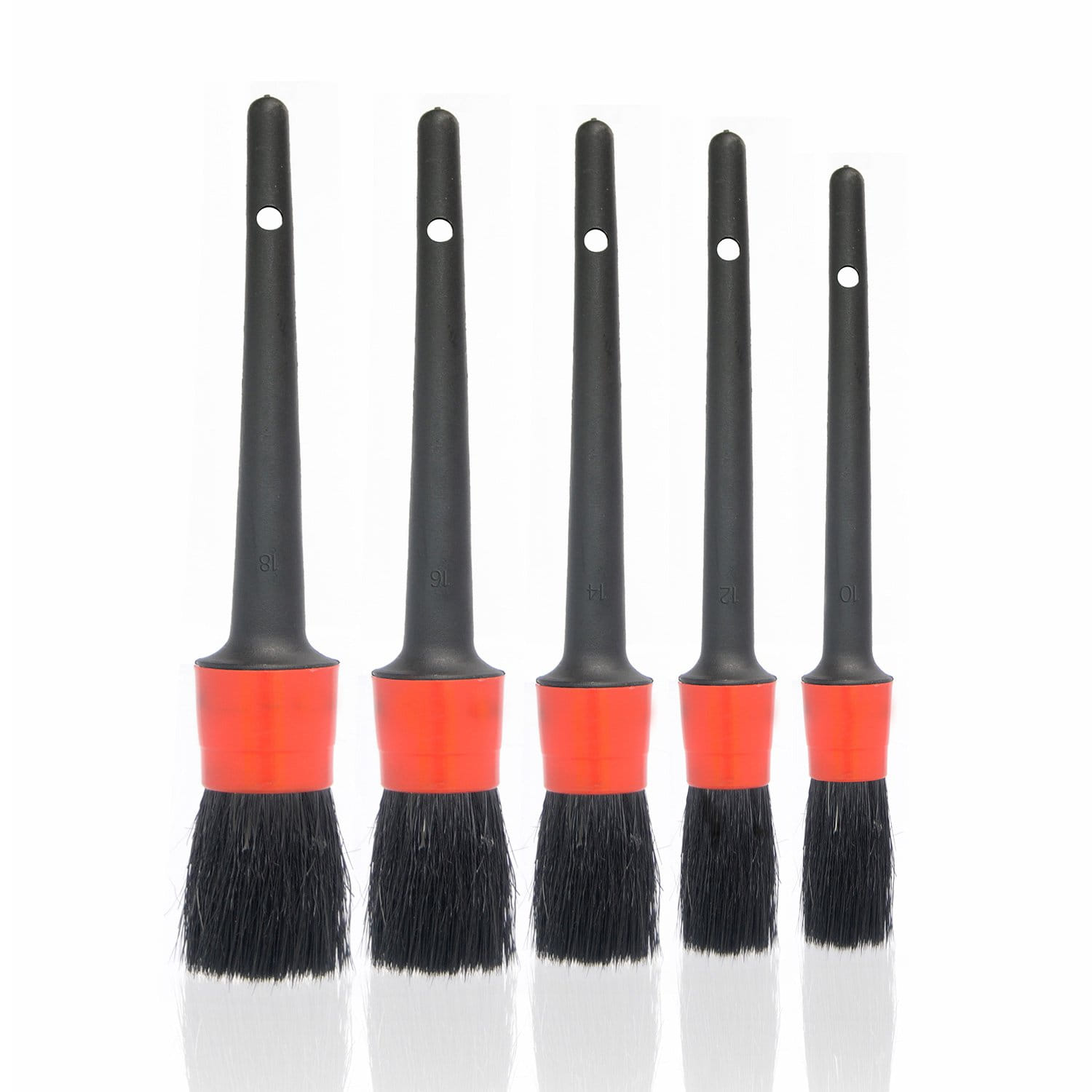 DNA-e – Natural Hair Detail brush set (5pcs)
