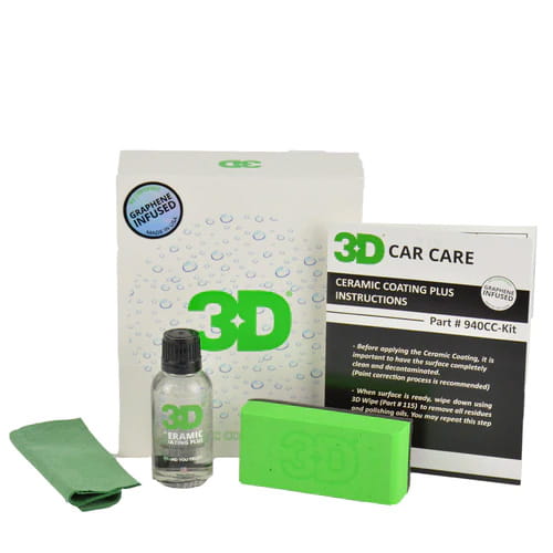 3D – Ceramic Coating + Graphene Infused 30ml