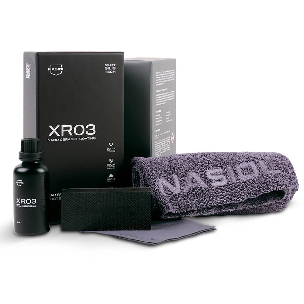 Nasiol – XR03 Nano Ceramic Coating Box Kit 50ml