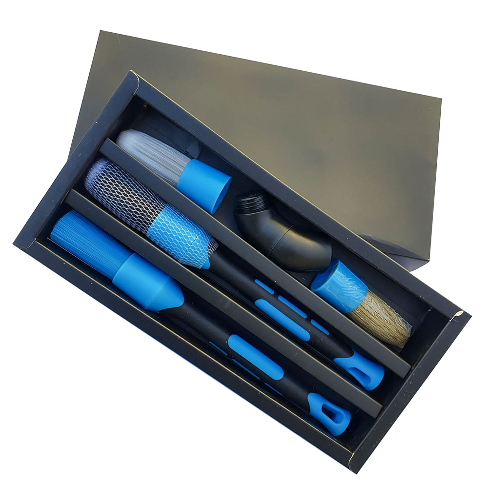 DNA-e – Ultimate 4-Piece Interchangeable Detailing Brush Set