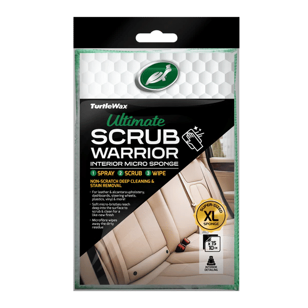 Turtle Wax – Ultimate Scrub Warrior Interior Micro Sponge